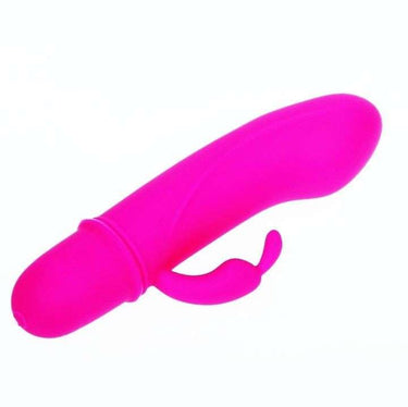 Vibratore Massaggiatore Elegante in Silicone con 10 Modalità Viola